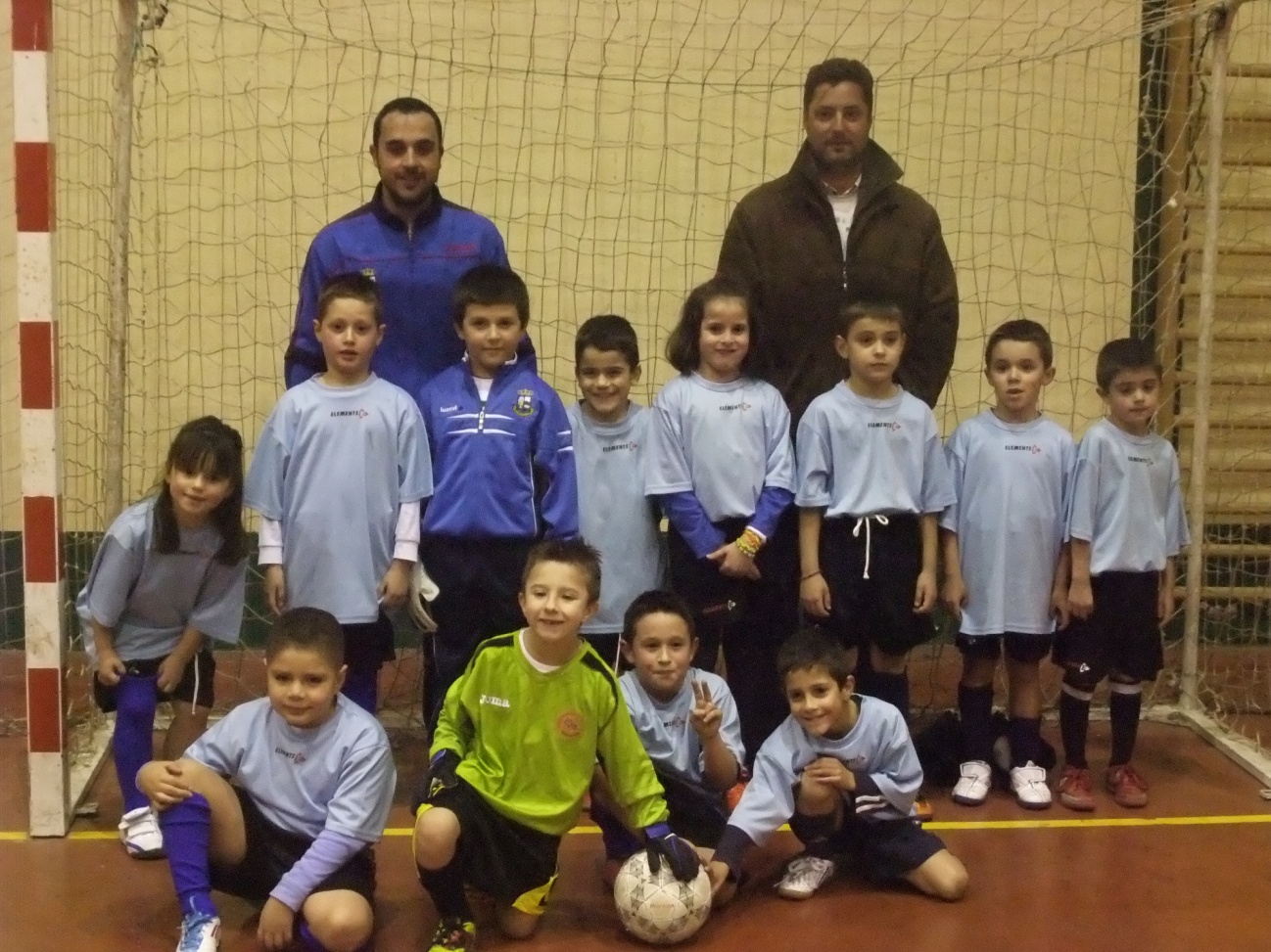 Plantilla Prebenjamín Temporada 2011-2012