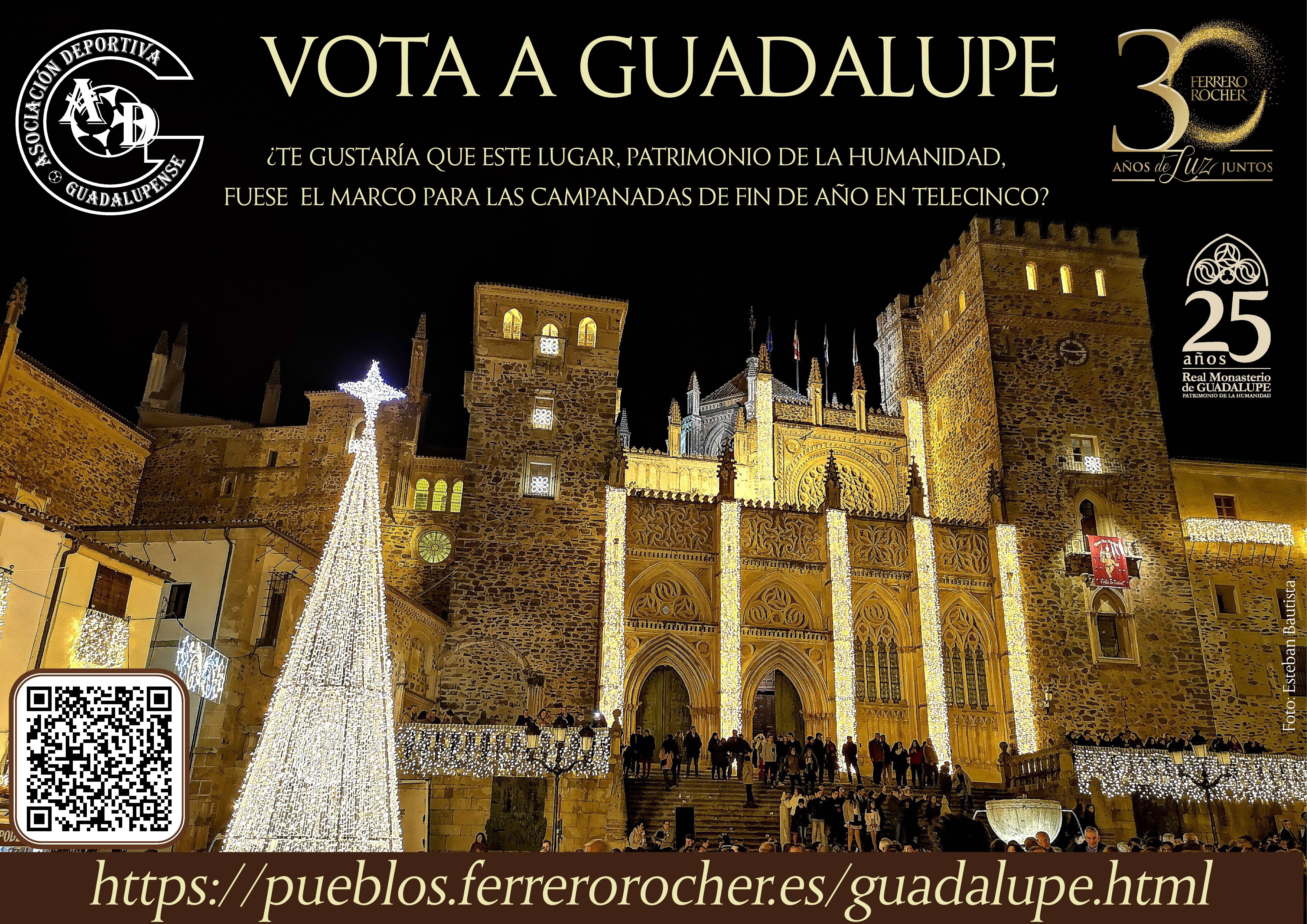 Vota a Guadalupe para que las campanadas de fin de año 2019 se retransmitan por Telecinco