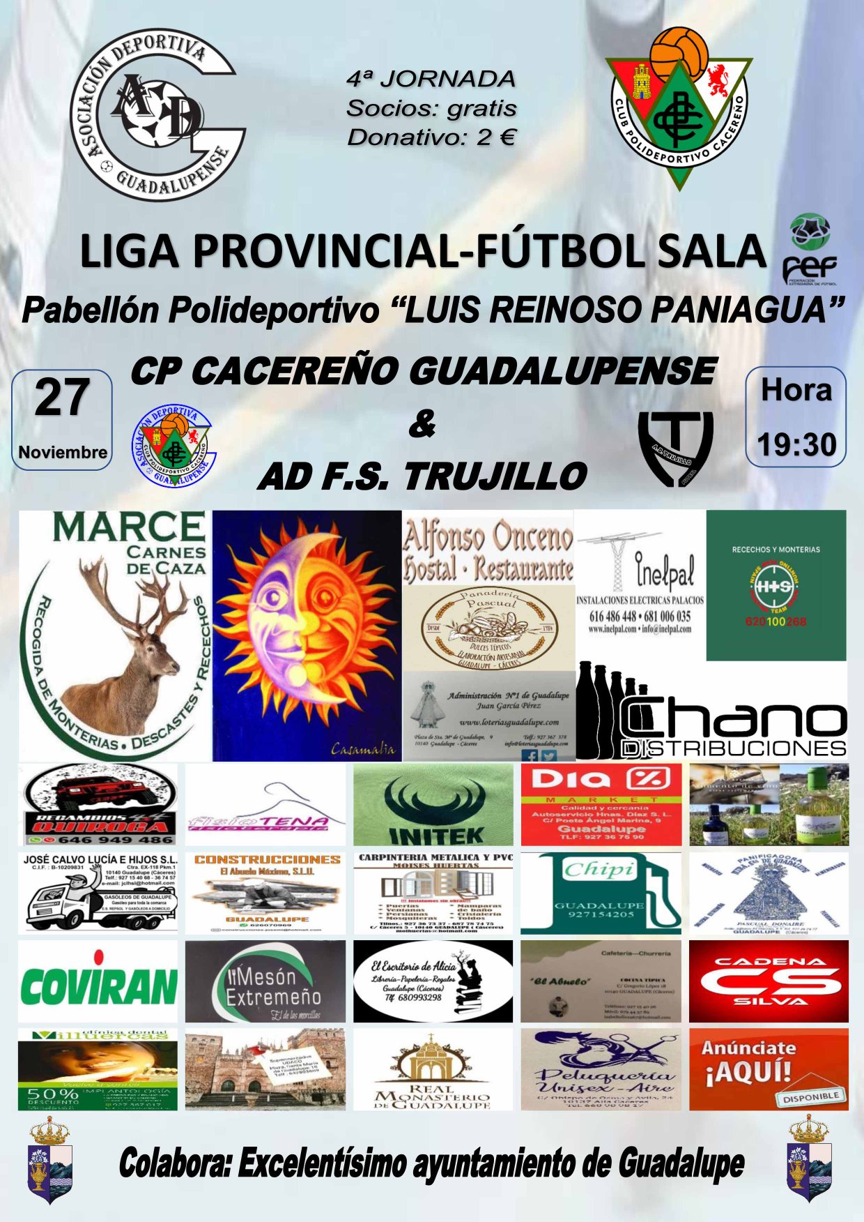 Cartel - Jornada 4 - Senior - Temporada 2021-2022