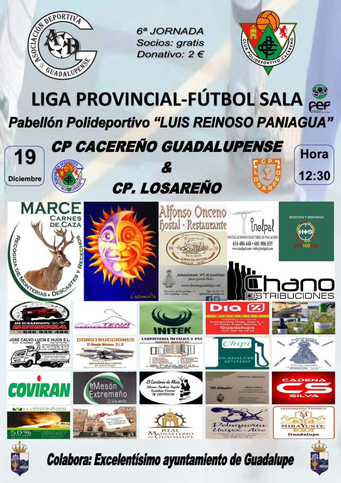 Cartel - Jornada 6 - Senior - Temporada 2021-2022