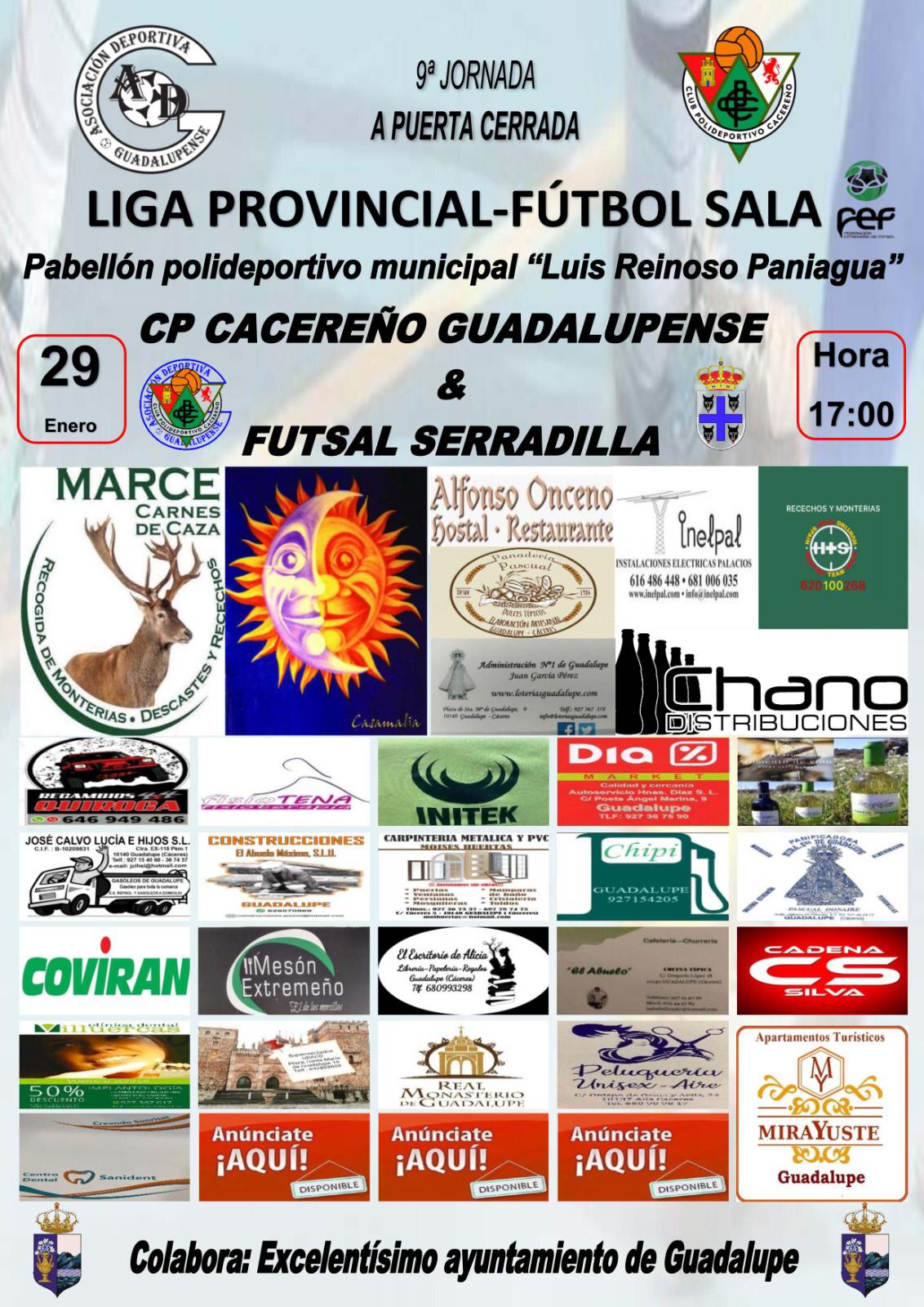 Cartel - Jornada 9 - Senior - Temporada 2021-2022