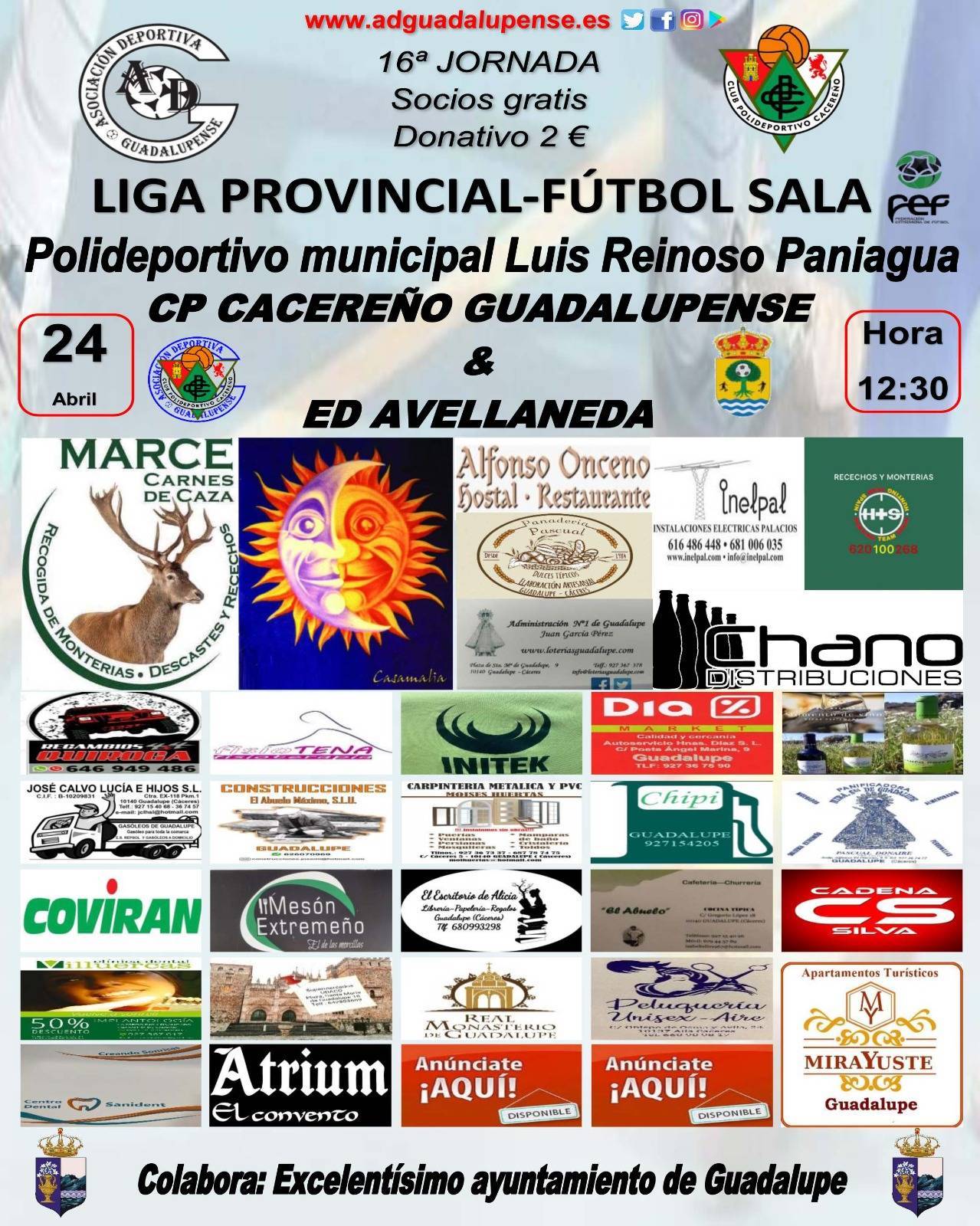 Cartel - Jornada 16 - Senior - Temporada 2021-2022