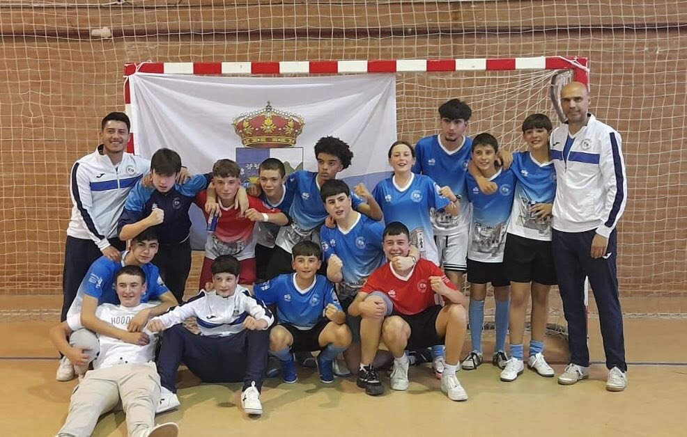 La categoría infantil consigue el ascenso a primera división infantil JUDEX (2025) 2