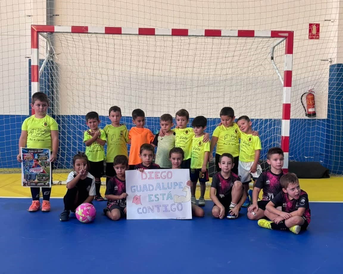 Partido benéfico en Logrosán por Diego (2026) 4