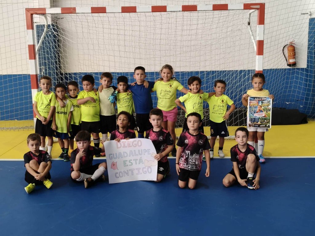Partido benéfico en Logrosán por Diego (2026) 5